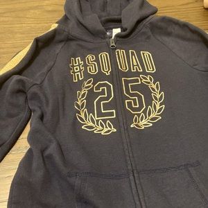 Squad navy blue sweater childrens